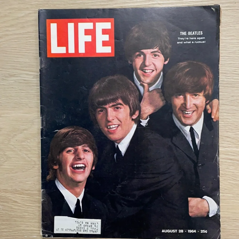 LIFE Magazine The Beatles Aug 28 1964